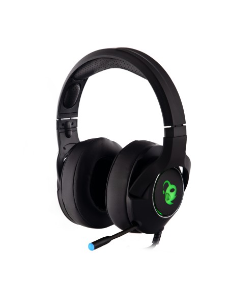 Auriculares con microfono coolbox gaming deepchroma gaming rgb jack