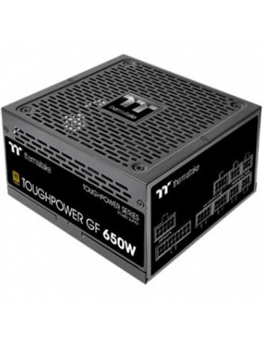 Fuente de alimentacion atx 650w thermaltake toughpower gf 80+ gold - full modular - ventilador 140mm