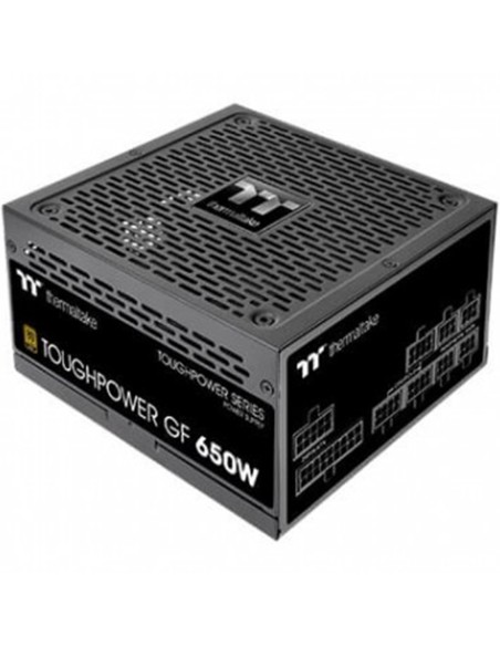 Fuente de alimentacion atx 650w thermaltake toughpower gf 80+ gold - full modular - ventilador 140mm