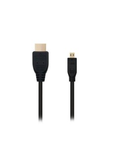 Cable micro hdmi tipo d a hdmi tipo a nanocable - macho - macho - alta velocidad - negro