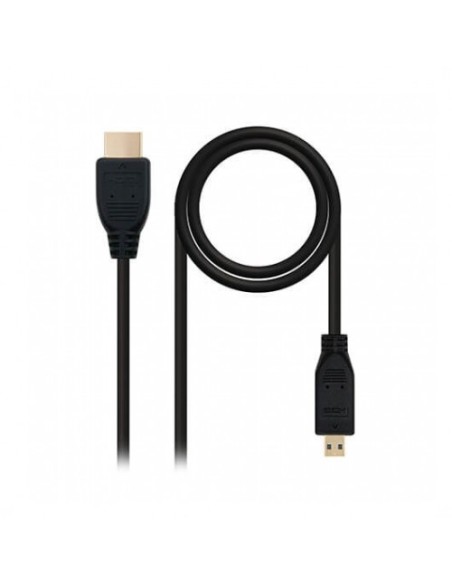 Cable micro hdmi tipo d a hdmi tipo a nanocable - macho - macho - alta velocidad - negro Cable micro hdmi tipo d a hdmi tipo a nanocable - macho - macho - alta velocidad - negro