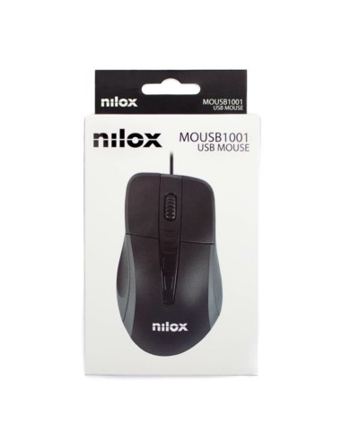Mouse raton nilox mousb1001 usb 1000 dpi