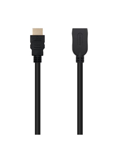 Cable hdmi 2.0 nanocable 1m - macho - hembra