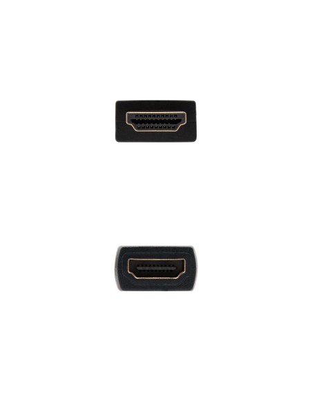 Cable hdmi 2.0 nanocable 1m - macho - hembra Cable hdmi 2.0 nanocable 1m - macho - hembra