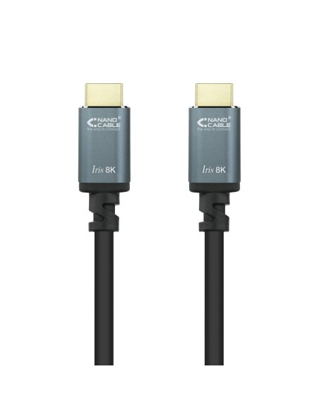 Cable hdmi 2.1 nanocable 8k 3m - macho - macho