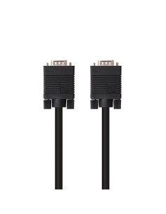 Cable svga hdb15 nanocable 1.8m - macho - macho - negro