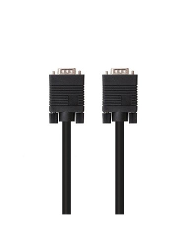Cable svga hdb15 nanocable 1.8m - macho - macho - negro