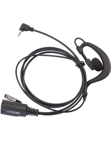 Auricular walkie talkie motorola tlkr negro intraural - mini jack 2.5mm - micro