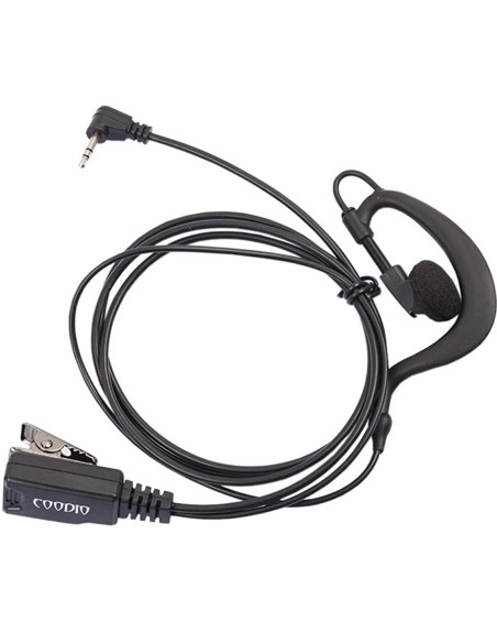 Auricular walkie talkie motorola tlkr negro intraural - mini jack 2.5mm - micro
