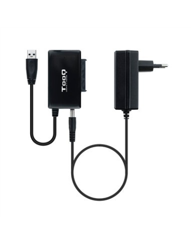 Adaptador usb 3.0 tooq para discos 2.5 pulgadas - 3.5 pulgadas