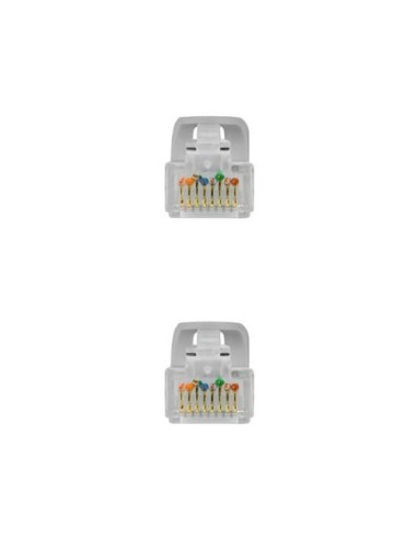 Latiguillo cable red nanocable rj45 cat.6 lszh 0.5m - awg24 - gris
