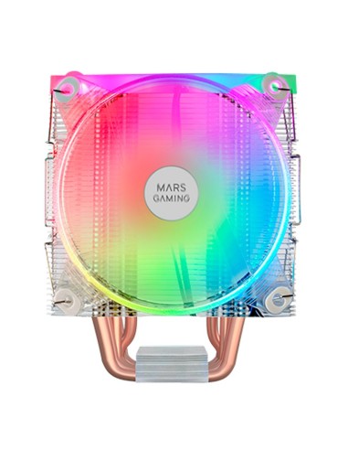 Ventilador disipador cpu mars gaming mcpu66 120mm argb