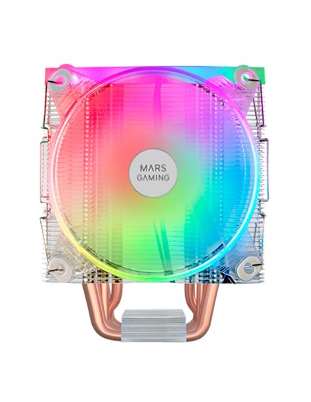 Ventilador disipador cpu mars gaming mcpu66 120mm argb