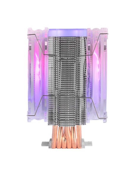 Ventilador disipador cpu mars gaming mcpu66 120mm argb