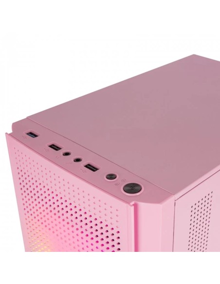 Caja ordenador mars gaming mc300 rosa micro atx 1 x usb 3.0 2 x usb 2.0 3 x 120mm frgb Caja ordenador mars gaming mc300 rosa micro atx 1 x usb 3.0 2 x usb 2.0 3 x 120mm frgb