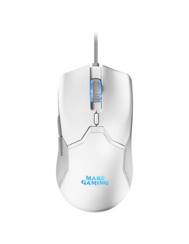 Kit teclado + raton mars gaming mcpx rgb blanco + alfombrilla