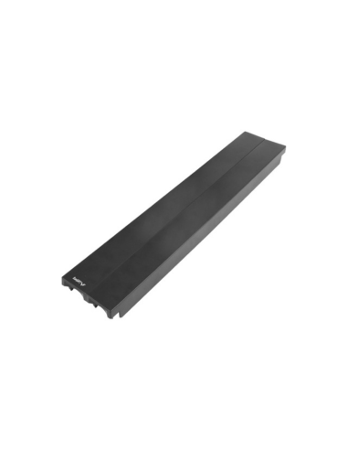 Patch panel ciego ignifugo lanberg montaje rapido plastico 19 pulgadas 2u negro