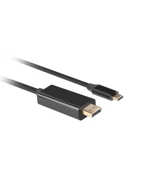 Cable usb tipo c a displayport 4k lanberg 1.8m - macho - macho - negro Cable usb tipo c a displayport 4k lanberg 1.8m - macho - macho - negro