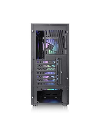 Caja ordenador gaming thermaltake s200 tg argb negro atx 2 x usb 3.0 3 x 120mm