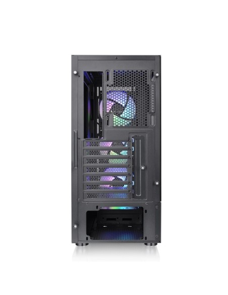 Caja ordenador gaming thermaltake s200 tg argb negro atx 2 x usb 3.0 3 x 120mm