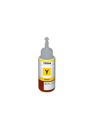 Botella tinta compatible dayma epson t6644 amarillo 100 ml premium