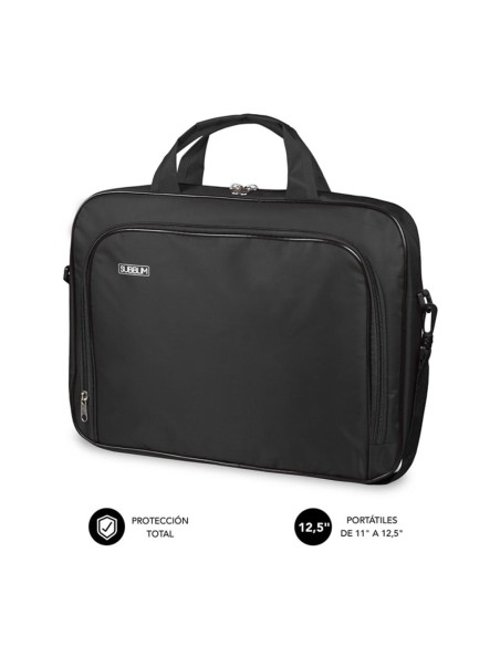 Maletin subblim oxford para portatil 11 pulgadas - 12.5 pulgadas negro