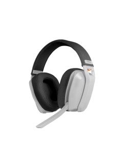 Auriculares gaming krom kanji inalambrico blanco