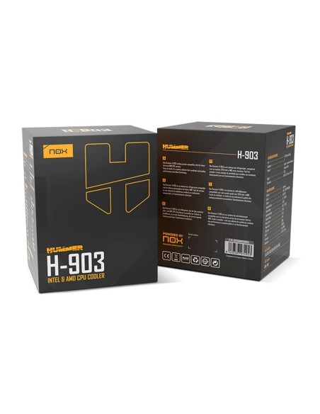 Ventilador disipador nox hummer h - 903 92mm - multisocket Ventilador disipador nox hummer h - 903 92mm - multisocket