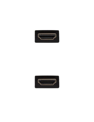 Cable hdmi 4k nanocable 0.5m - macho - macho