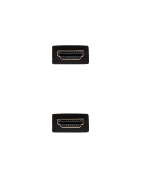 Cable hdmi 4k nanocable 0.5m - macho - macho Cable hdmi 4k nanocable 0.5m - macho - macho