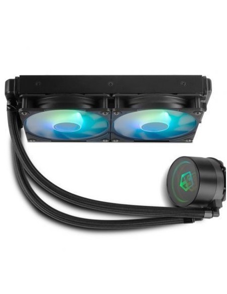 Kit refrigeracion liquida nox hummer m - 240 argb 2x 120mm negro Kit refrigeracion liquida nox hummer m - 240 argb 2x 120mm negro