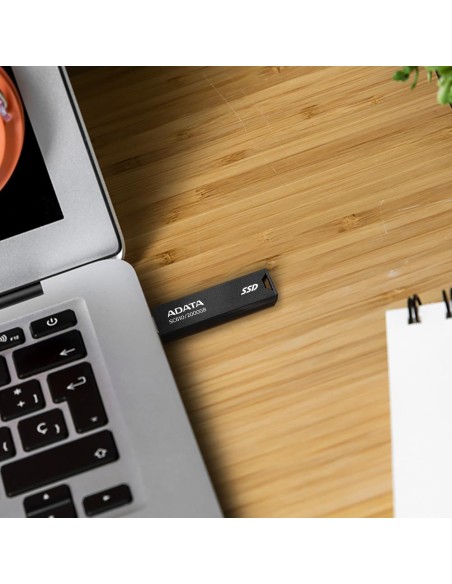 Disco duro externo ssd adata sc610 1tb usb 3.2 negro