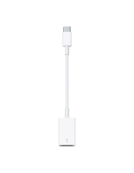 Cable usb tipo c a usb tipo a apple macho - hembra - blanco