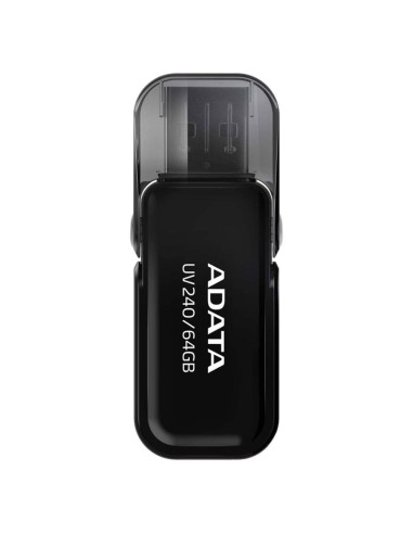Memoria usb 2.0 adata uv240 64gb negro