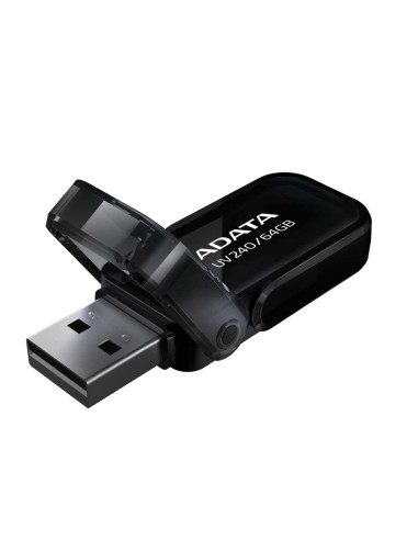 Memoria usb 2.0 adata uv240 64gb negro