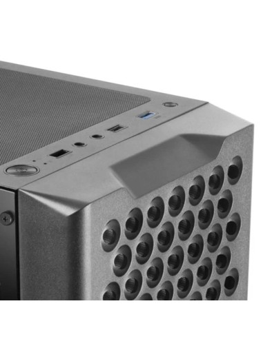 Caja ordenador mars gaming mcipro atx cristal templado negro