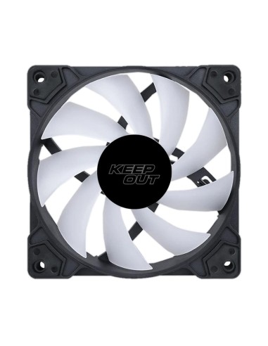 Ventilador cpu keep out xfc - 120f rgb 120mm negro