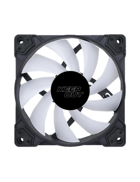 Ventilador cpu keep out xfc - 120f rgb 120mm negro