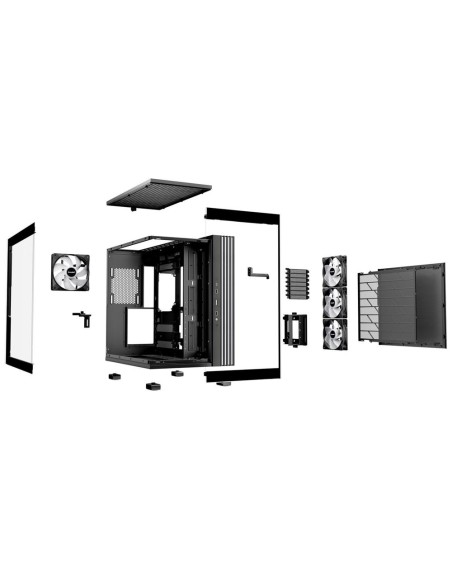 Caja ordenador gaming be quiet! light base 600 lx atx argb vidrio negra Caja ordenador gaming be quiet! light base 600 lx atx argb vidrio negra