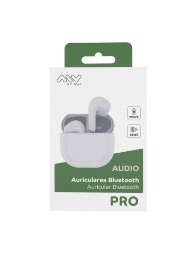 Auriculares myway mwhph0030 inalambrico blanco