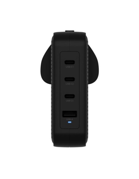 Cargador de pared ingles hyper 3 x usb tipo c 1 x usb tipo a negro Cargador de pared ingles hyper 3 x usb tipo c 1 x usb tipo a negro
