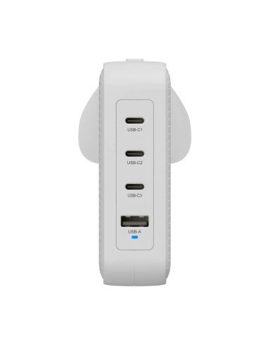 Cargador pared hyper hyperjuice 145w 1x usb tipo a 3x usb tipo c