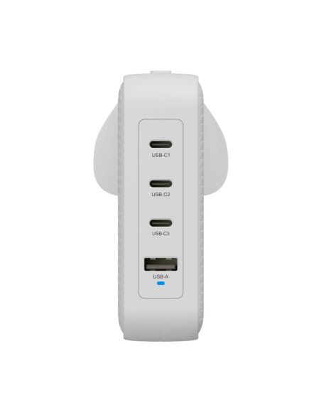Cargador pared hyper hyperjuice 145w 1x usb tipo a 3x usb tipo c Cargador pared hyper hyperjuice 145w 1x usb tipo a 3x usb tipo c