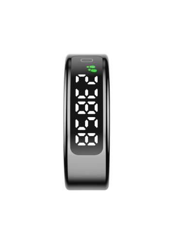 Leotec smart ring kor mau negro talla 8