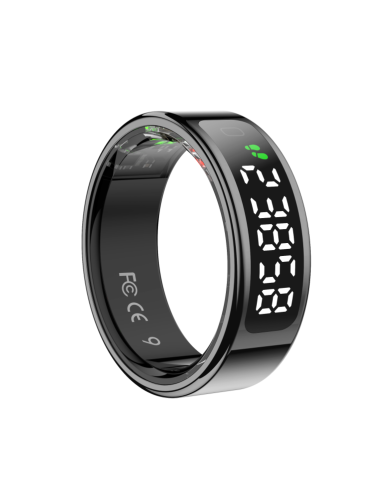 Leotec smart ring kor mau negro talla 8