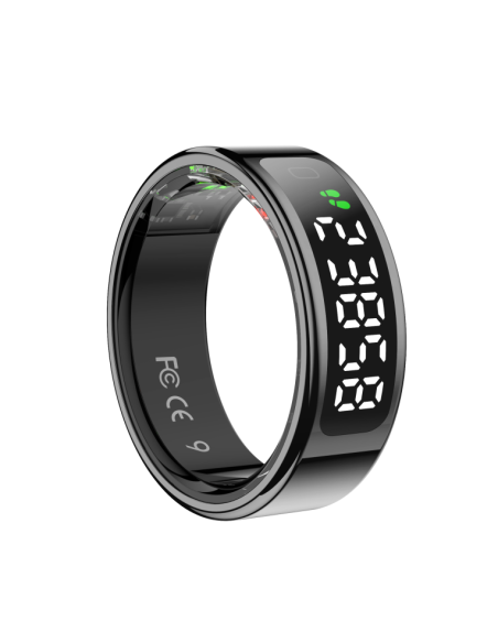 Leotec smart ring kor mau negro talla 8 Leotec smart ring kor mau negro talla 8