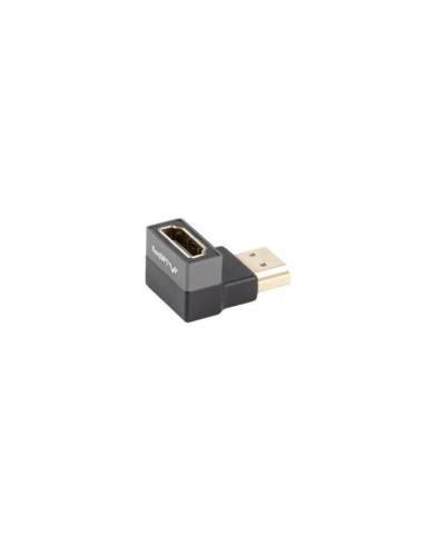 Adaptador hdmi 8k lanberg macho - hembra angulo abajo