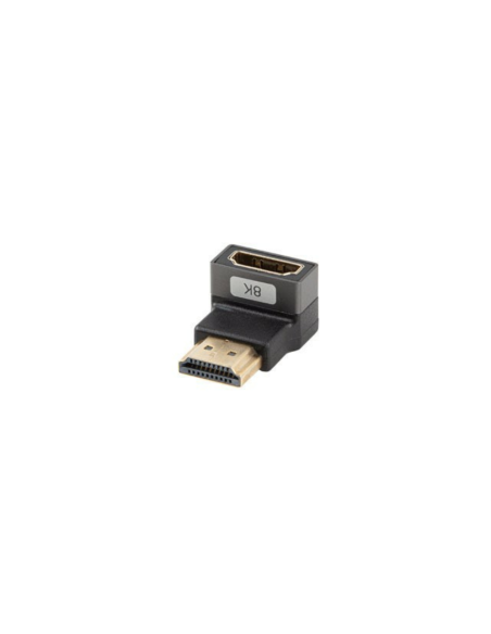 Adaptador hdmi 8k lanberg macho - hembra angulo abajo Adaptador hdmi 8k lanberg macho - hembra angulo abajo