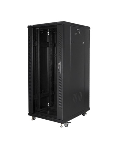 Armario lanberg 19 pulgadas 27u - 600x800 negro