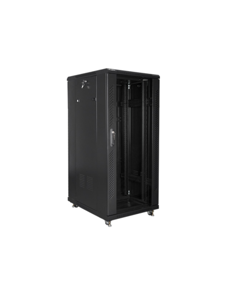 Armario lanberg 19 pulgadas 27u - 600x800 negro Armario lanberg 19 pulgadas 27u - 600x800 negro